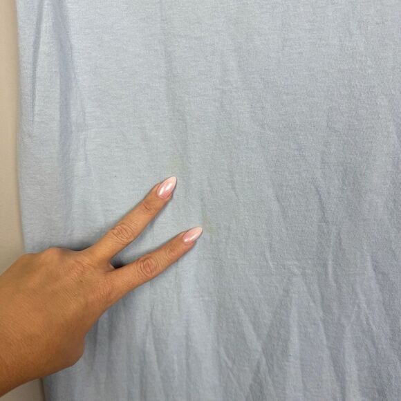 CORONA | Light Blue Corona Extra Tropical Theme Graphic Tee Unisex Size Small - Picture 5 of 7